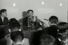 북괴 해군 대위 기자회견 이미지