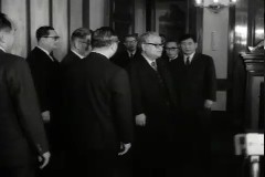 언론인들 정일권 총리 예방 이미지