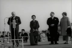 홀트수상 내한(유엔묘지 참배) 이미지