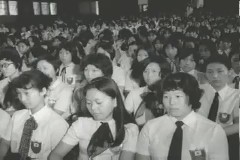 재일 한국인 하계학교 개교식 이미지