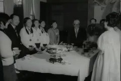 육영수 여사 (정구 선수단) 예방 이미지