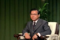 김종필 총리 TV 담화문 발표 이미지