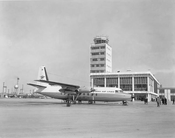 KAL기 일본 첫취항 이미지