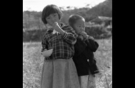 서울 근교의 아동 모습 이미지