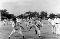 베트남파견 한국군 태권도 시범 이미지