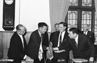 UNDP 기술협정 조인식 이미지