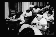 고등고시 시험장 이미지