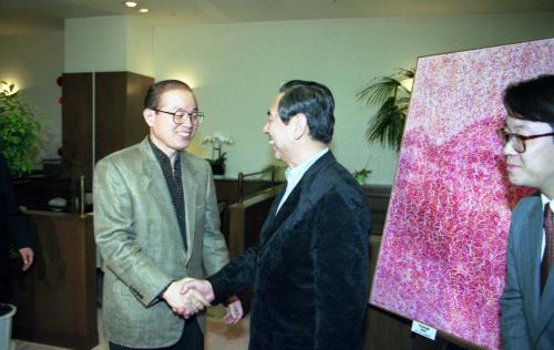 한ㆍ일 외무부 장관 만찬(유종하 외무부 장관) 이미지