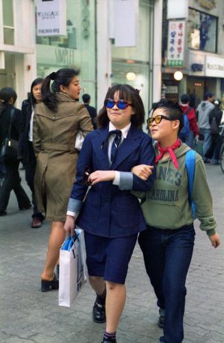 1997년 명동 새로운 유행문화 이미지