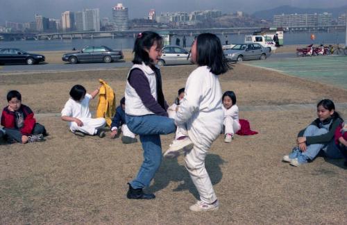 어린이 닭싸움 이미지