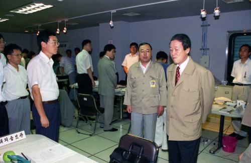 오인환 공보처장관 '97 을지연습 보고회(D+1) 이미지