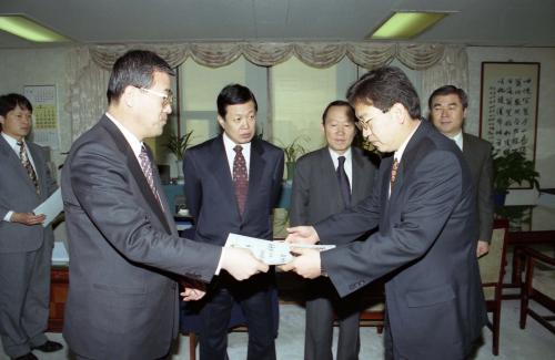 조건호 국무총리 비서실장 진급자 임명장 수여식 이미지
