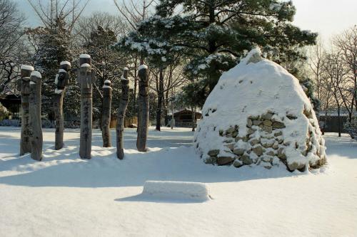 설경(향원정) 이미지