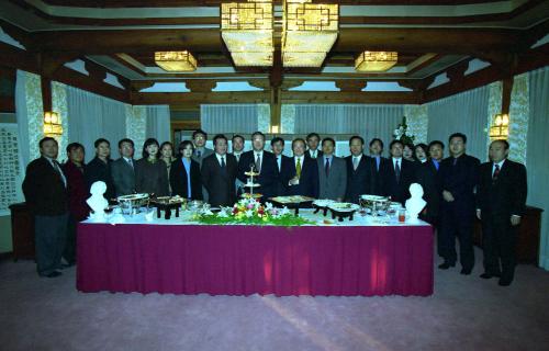 조건호 국무총리 비서실장 국무총리실 직원 다과회 이미지