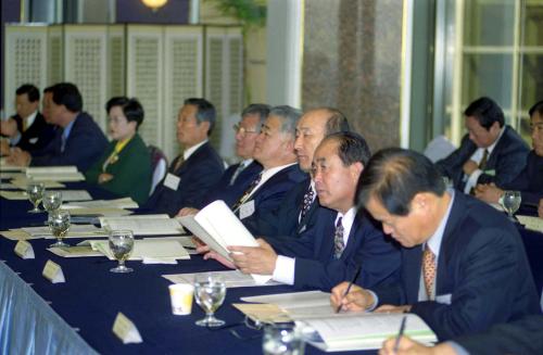 이규석 국정홍보처 차장 '99 국민홍보위원 연찬회 참석 이미지