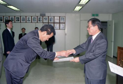 오홍근 국정홍보처장 임명장 수여식 이미지