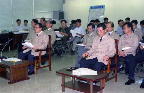 2000년 을지연습 중간보고 이미지