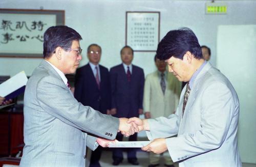 오홍근 국정홍보처장 임명장 수여식 이미지