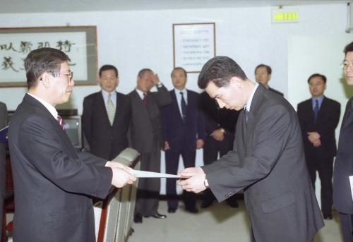 오홍근 국정홍보처장 임명장 수여식 이미지