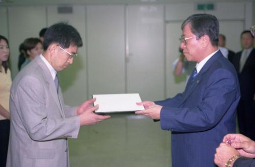 오홍근 국정홍보처장 7월 조회 시상식 이미지
