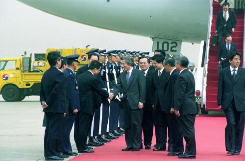 고이즈미 준이치로 일본 총리 방한 이미지