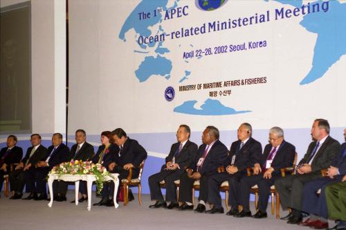 제1차 아시아태평양경제협력체(APEC) 해양장관회의 개회식 이미지