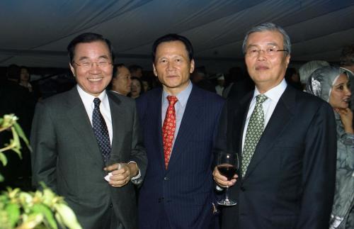 신중식 국정홍보처장 독일통일 10주년 기념 리셉션 참석 이미지