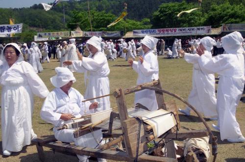 한산 모시 축제 이미지