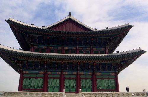 신축 경복궁 근정전 이미지