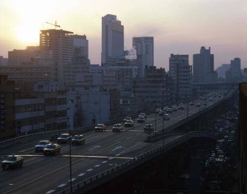 삼일고가도로 및 야경(서울 시내) 이미지