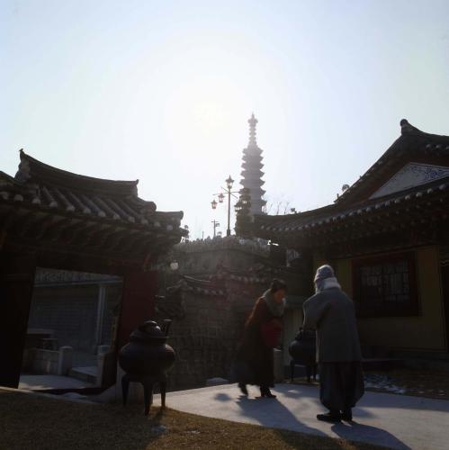 보문사(석굴암) 및 탑 이미지