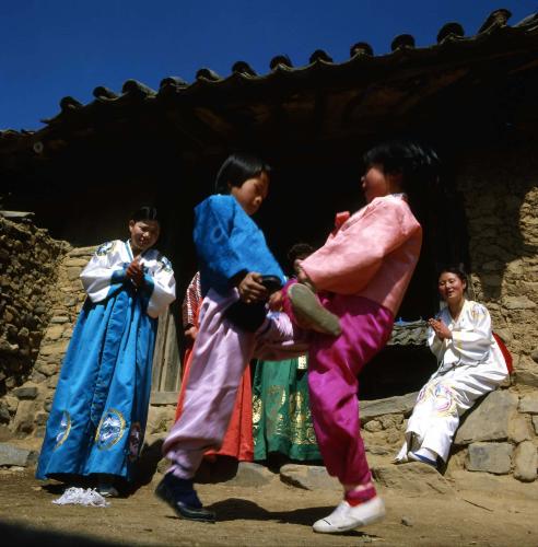 영산 3ㆍ1 예술제(무릎치기) 이미지