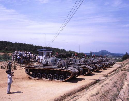 주한 외신기자단 전방 시찰 이미지