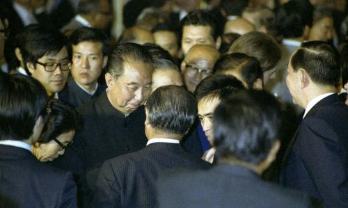 박충훈 국무총리 오히라 마사요시 일본 수상 장례식 조문사절 리셉션 참석 이미지
