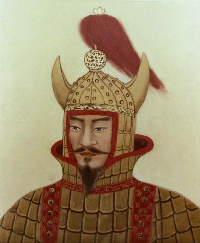 세종대왕, 이순신, 을지문덕 영정 사진 이미지