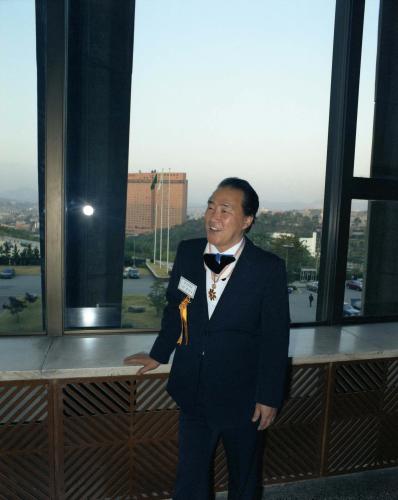 이광표 문화공보부 장관 '80 문화의 날 기념 파티 참석 이미지