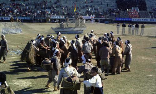 제21회 전국민속경연대회(제주 그물당기는노래) 이미지