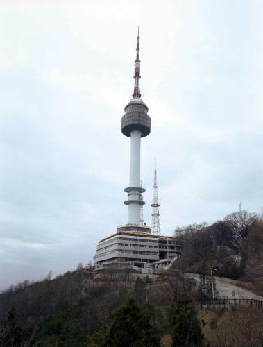 남산타워 전경 이미지