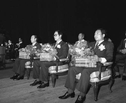 안치완, 이대용, 허명호 월남귀환 외교관 서울시민 환영대회 및 귀국 보고회 이미지