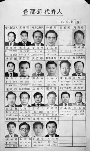문화공보부 출입기자단, 중앙청 출입기자단, 각 부처 대변인 이미지