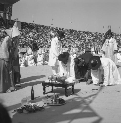 제21회 전국민속경연대회(제주 용연 기우제) 이미지
