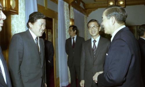 남덕우 국무총리 자유중국 행정원장 오찬 이미지