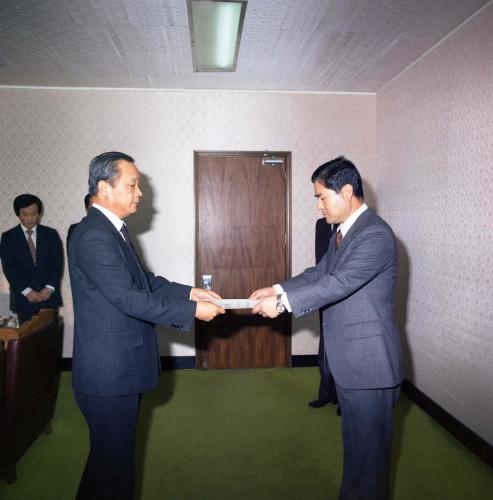 이진근 영화진흥공사 사장 임명장 수여식 이미지