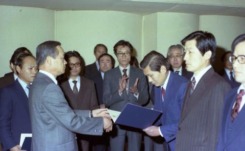 1981년 문화공보부 종무식 이미지
