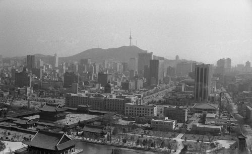 서울시가 전경(헬리콥터 상공촬영) 이미지