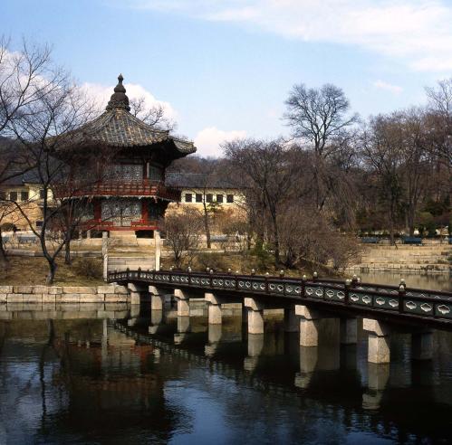 경복궁 스케치 이미지