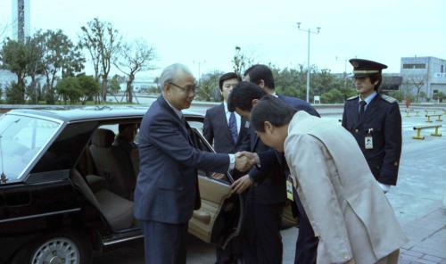 유창순 국무총리 제주도 해운항만청 시찰 이미지
