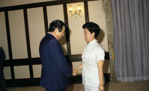 김상협 국무총리서리 자유중국 정치학교수 접견 이미지