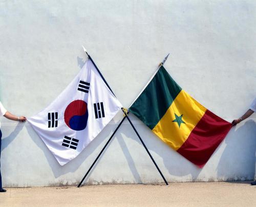 아프리카 4개국 국기 이미지
