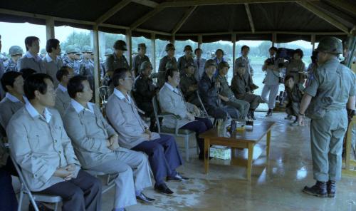 김상협 국무총리서리 도하훈련(을지연습) 참관 이미지